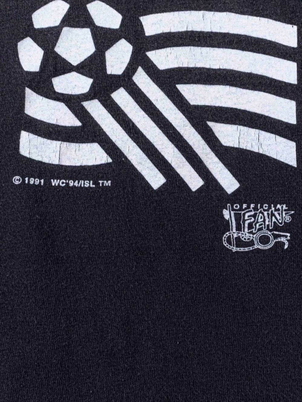Vintage 1994 World Cup USA Soccer T-Shirt L Fan Sportswear 90s Blokecore Futbol - Picture 6 of 10